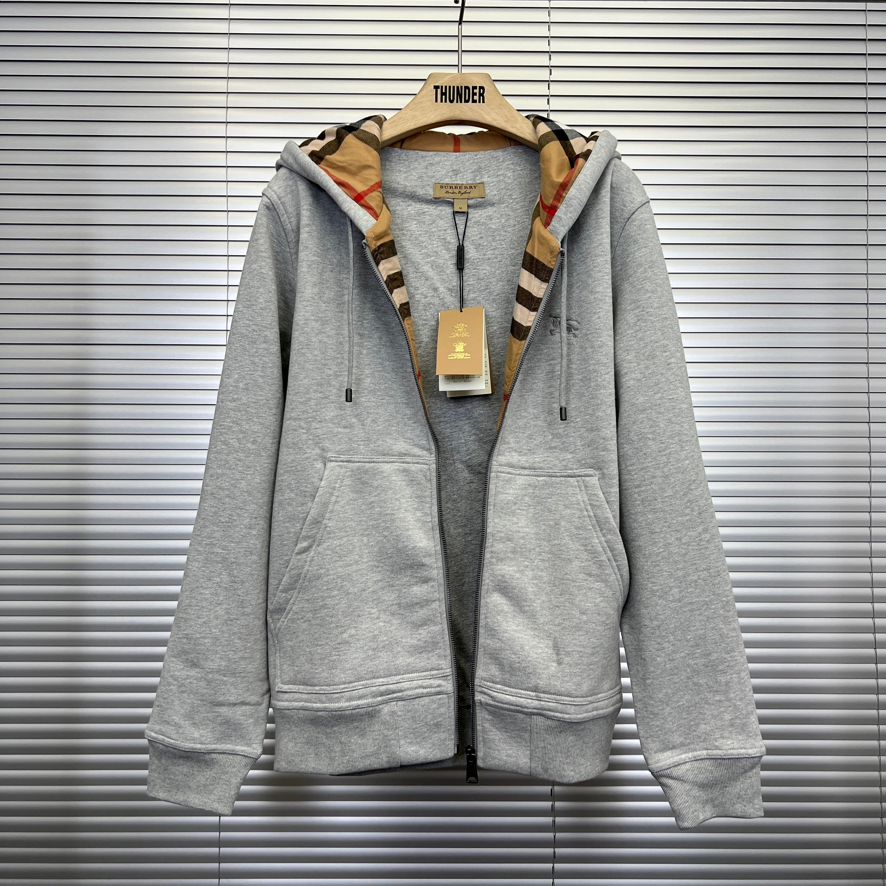 Hoodie Zippé Burberry